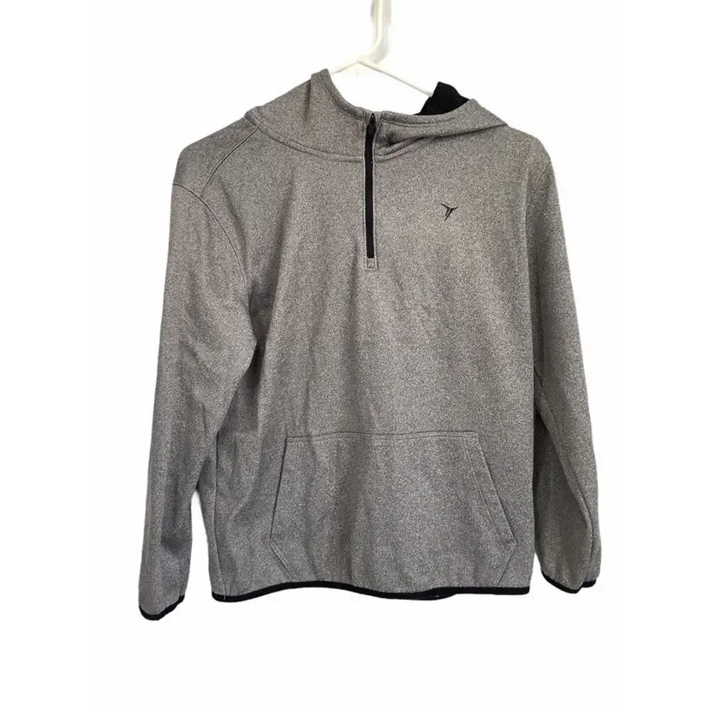 Old Navy Active Boy’s Go-Dry Quarter Zip Sweatshirt Kid’s Youth Size Large 10/12